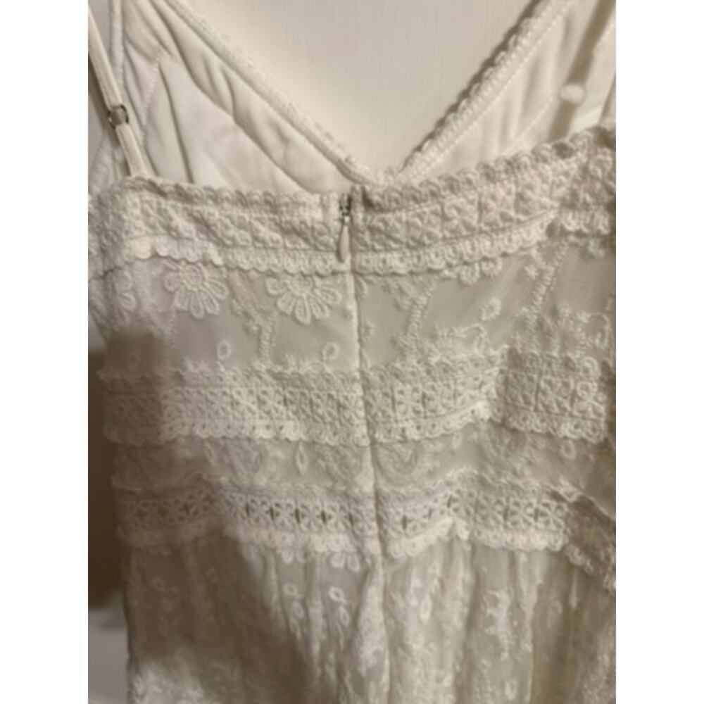 Altar'd State Women's Sleeveless White Lace Maxi Dress - NWT - Extra Small - Picture 7 of 11